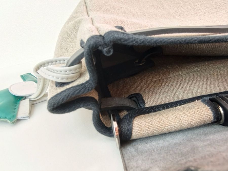 Hermes愛馬仕 Herbag 帆布包 單肩斜挎31 y刻-15