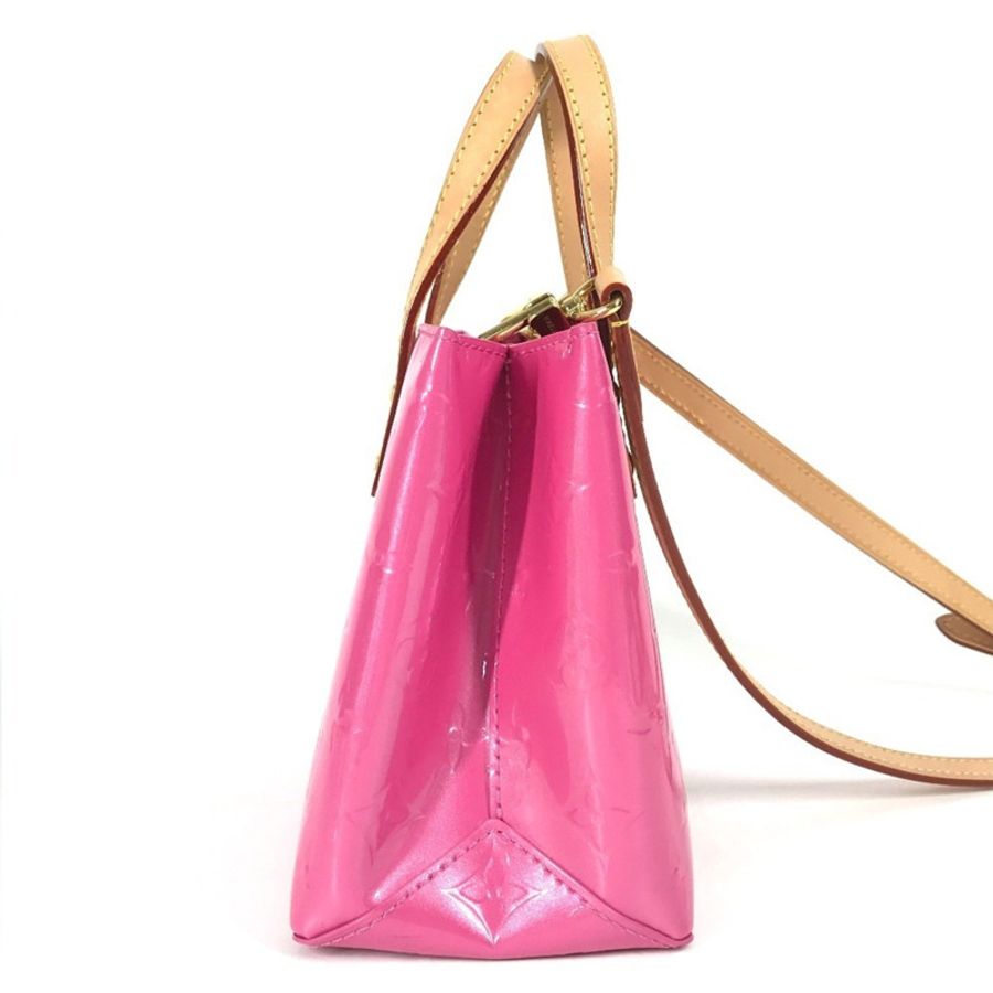 路易威登 M24028 Monogram Vernis LV Remix Lead PM 兩用包,手提包,單肩包,女士,霓虹粉色-5