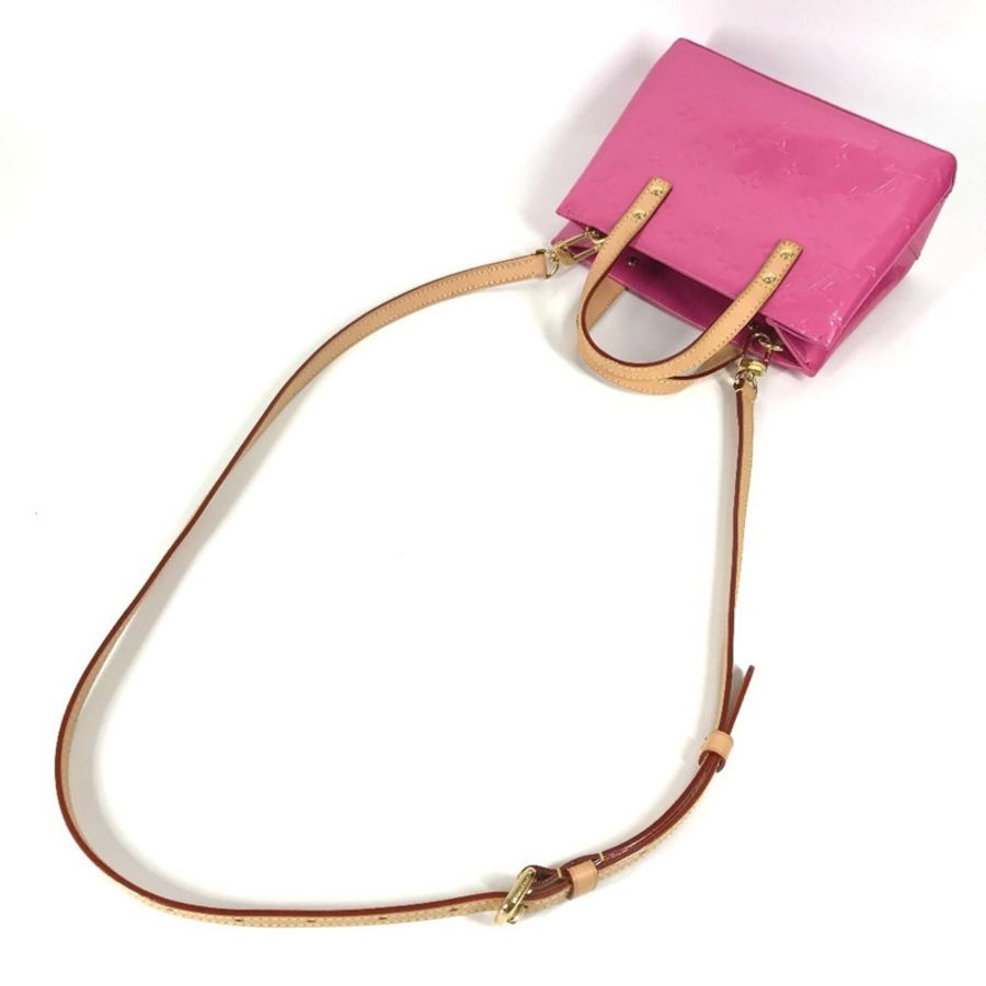 路易威登 M24028 Monogram Vernis LV Remix Lead PM 兩用包,手提包,單肩包,女士,霓虹粉色-9