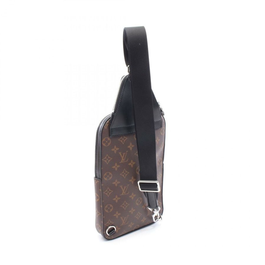 路易威登 Avenue Sling 腰包 M46327 Monogram Macassar 皮革-1