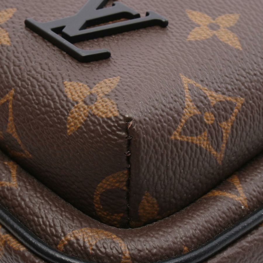 路易威登 Avenue Sling 腰包 M46327 Monogram Macassar 皮革-4