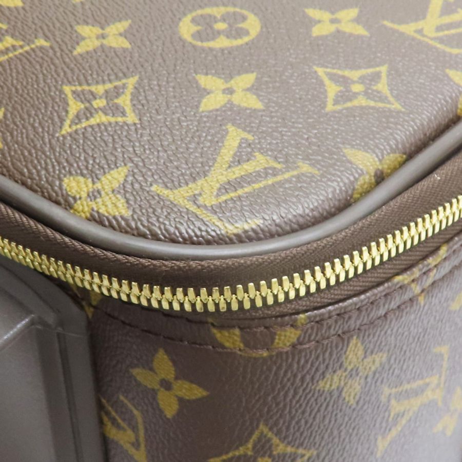 原棕色花帆布Pegase 55行李箱(掛牌有印字)【LOUIS VUITTON LV 路易威登】M23294-10