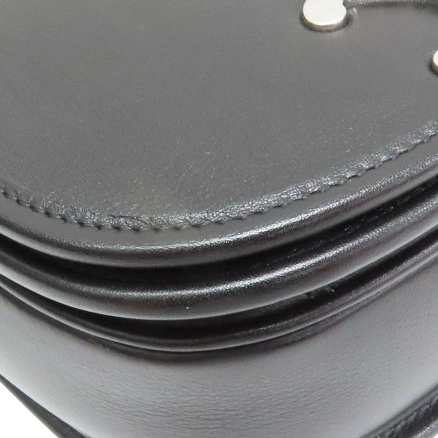 黑色牛皮 BESACE STRAP TRIOMPHE 肩背【CELINE 賽琳】 117883GAO-8