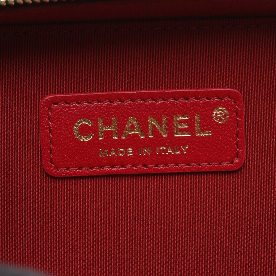 香奈兒 (CHANEL) Matelasse 2Way 斜背鏈條包 AS2178 黑色皮革金色五金二手-3