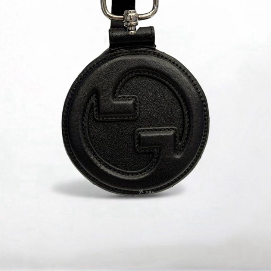 Gucci Blondie Mini黑牛皮圓筒單肩包760170-7