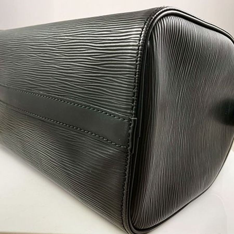 ＊奢華大道國際精品＊【L3281】LV黑色EPI牛皮 SPEEDY 25CM 手提包 M59232-6