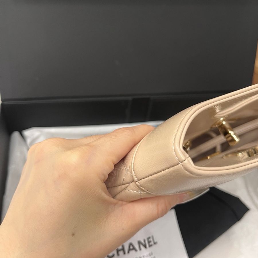 Chanel 31bag mini 25p 米色-7