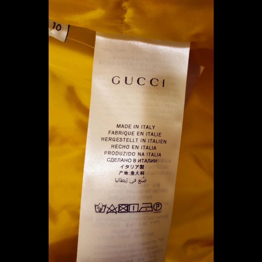 Gucci 亮藍色粉色扶桑花外套-10