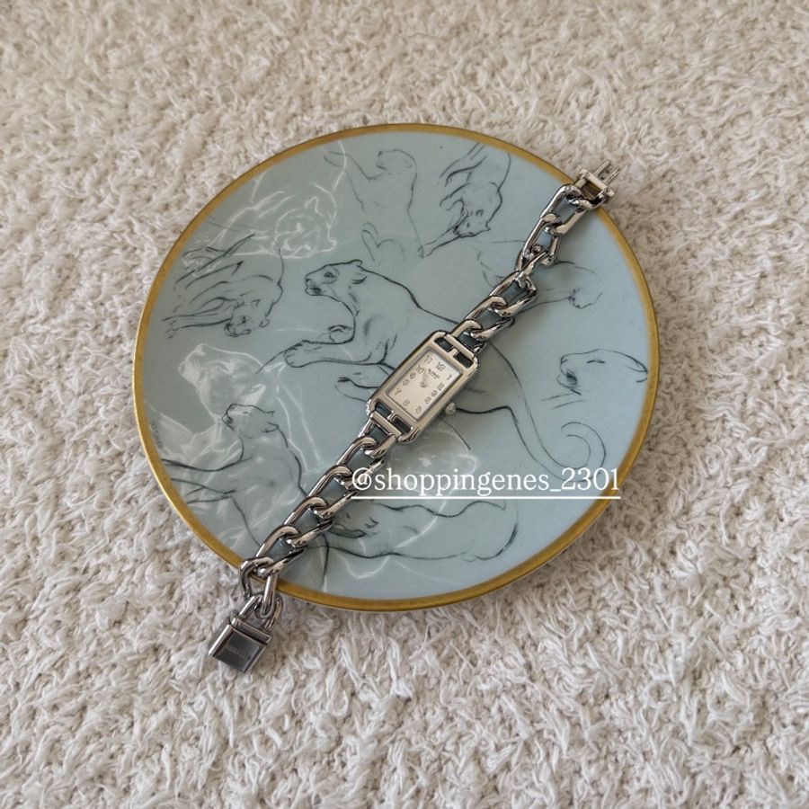 愛馬仕 Hermès Nantucket 鋼錶 全新品-0
