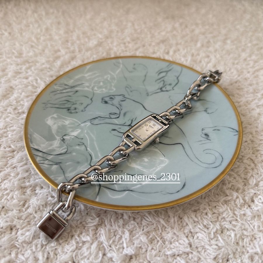 愛馬仕 Hermès Nantucket 鋼錶 全新品-1