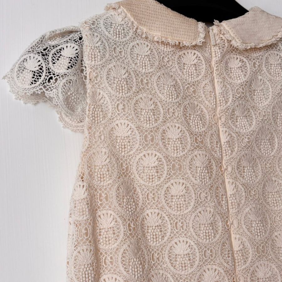 ::GUCCI:: 8號童裝 蕾絲邊浪漫可愛小洋裝 女童-11