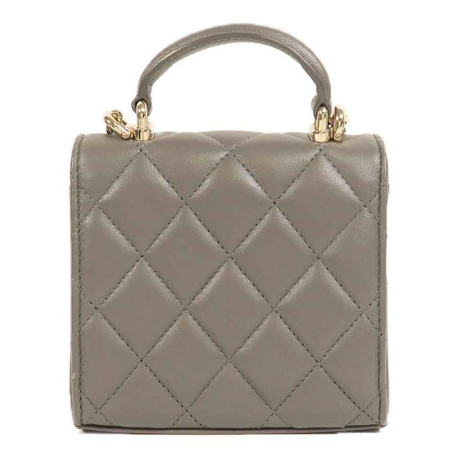 CHANEL 羊皮皮革2 Way Shoulder金扣手挽肩背兩用袋-1