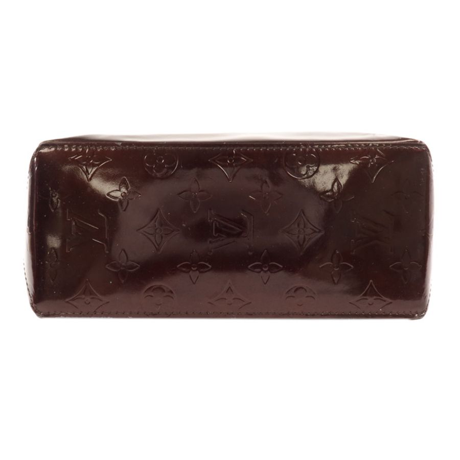 LOUIS VUITTON Monogram Vernis Reade PM金扣手挽袋-3