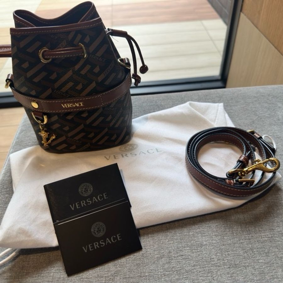 Versace 水桶包小號-0