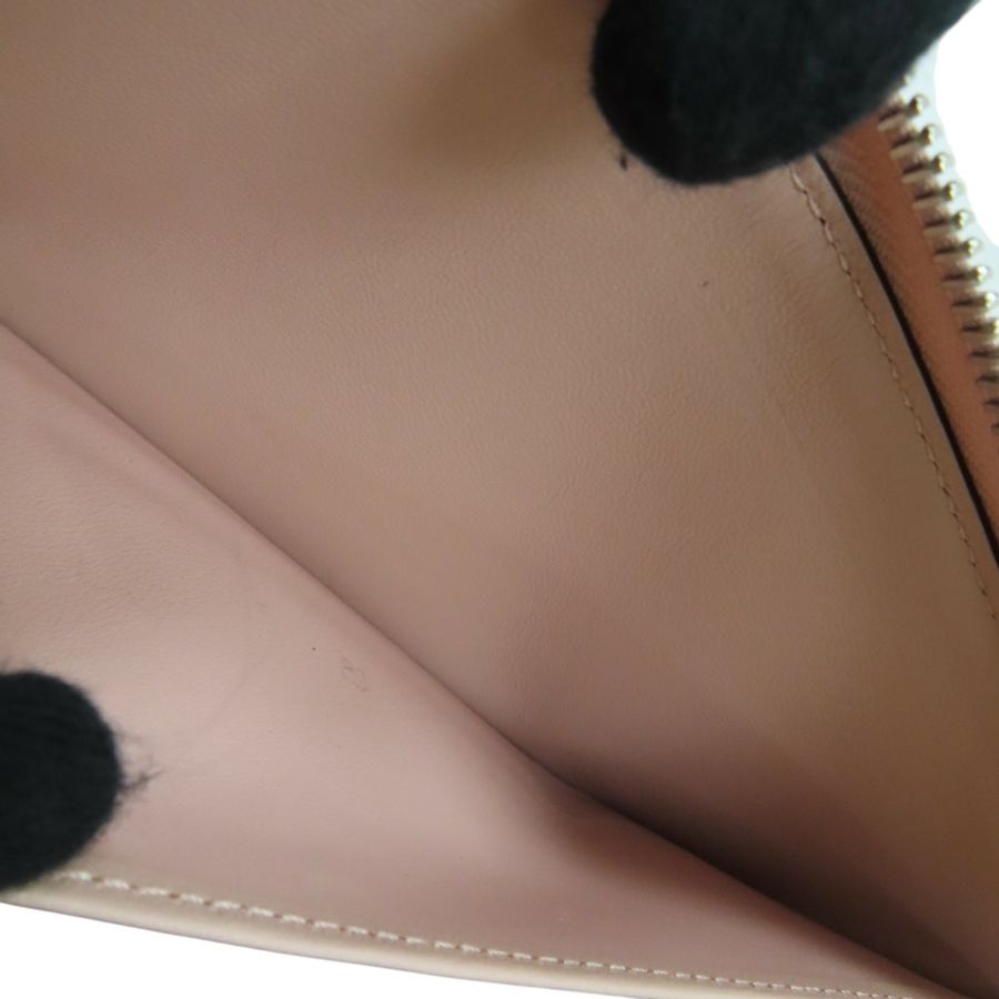 粉紅拉鍊長夾M61868【LOUIS VUITTON LV 路易威登】M61868-9