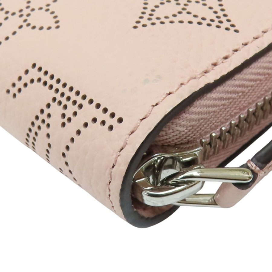 粉紅拉鍊長夾M61868【LOUIS VUITTON LV 路易威登】M61868-14