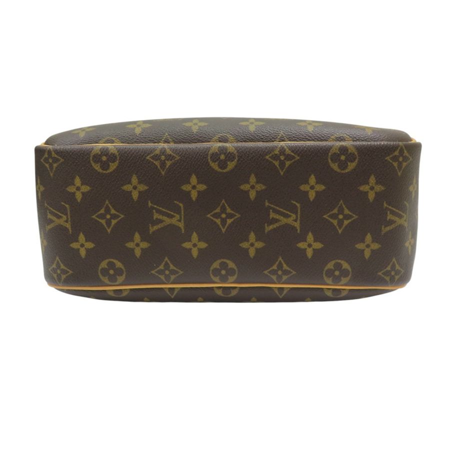 原棕花帆布 Trouville 小珍包手提包【LOUIS VUITTON LV 路易威登】 M42228-3