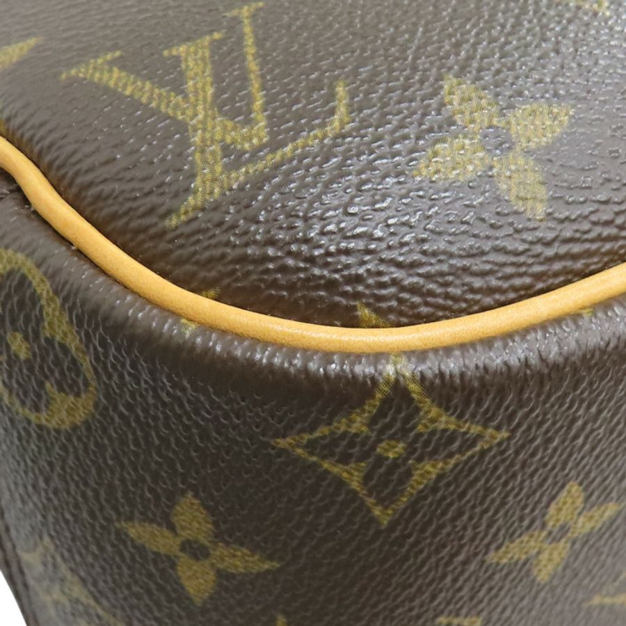原棕花帆布 Trouville 小珍包手提包【LOUIS VUITTON LV 路易威登】 M42228-10