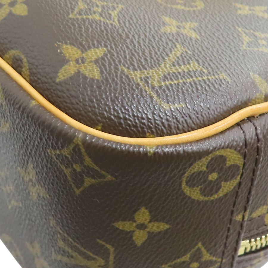 原棕花帆布 Trouville 小珍包手提包【LOUIS VUITTON LV 路易威登】 M42228-11