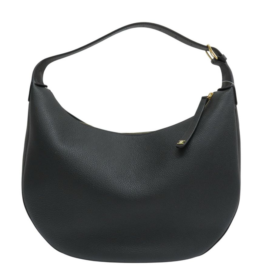 黑色皮革大 Lulu肩背【CELINE 賽琳】 123133ENY-1