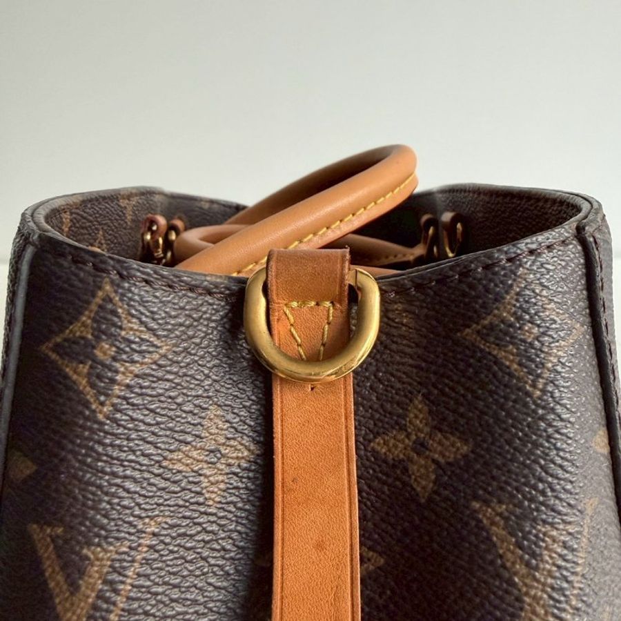98新🫰🏻 Louis Vuitton LV 路易威登 Montaigne 蒙田BB 小號老花-10