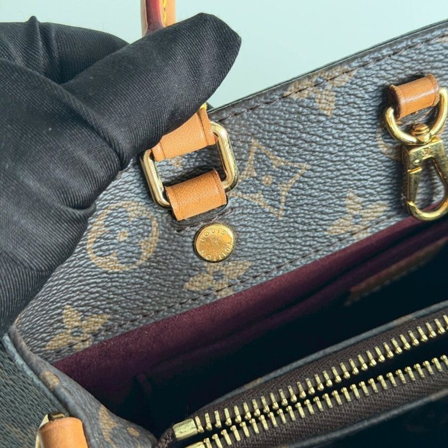 98新🫰🏻 Louis Vuitton LV 路易威登 Montaigne 蒙田BB 小號老花-14