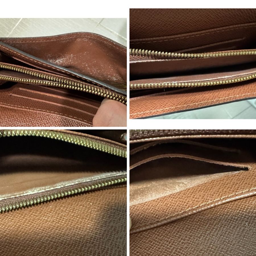 LOUIS VUITTON SARAH monogram 短款中夾-3