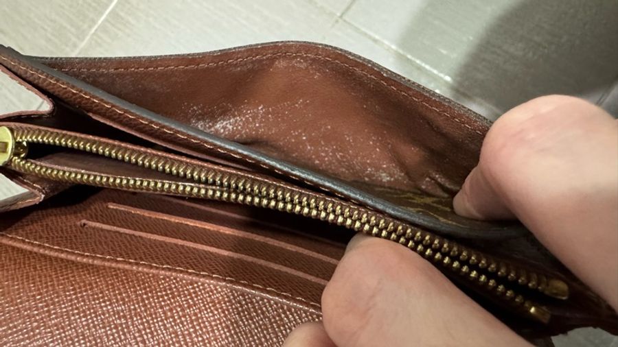 LOUIS VUITTON SARAH monogram 短款中夾-7