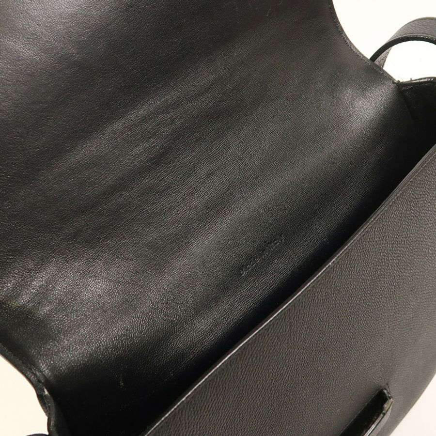 CELINE 牛皮皮革Trotteur金扣肩背袋-15