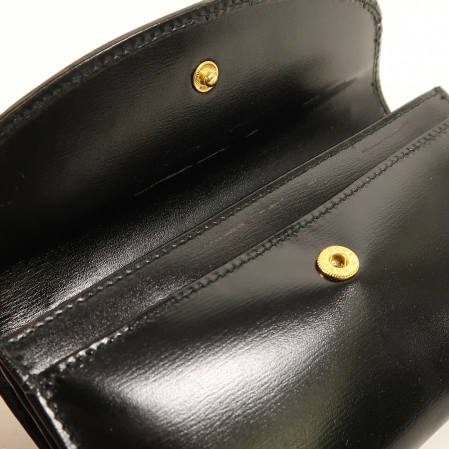 GUCCI 皮革Coin Case Purse金扣零錢包-13
