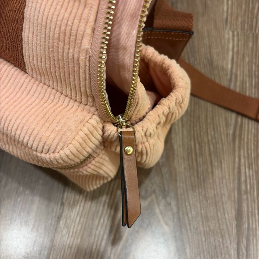 Chloe粉色後背包-11