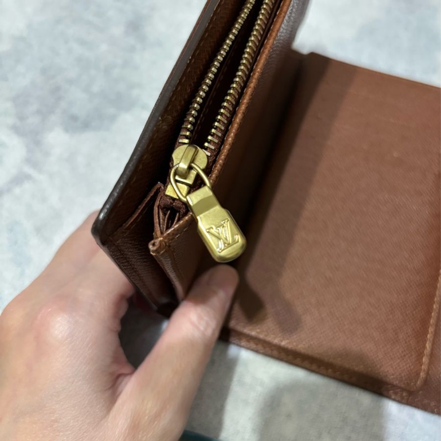 Louis Vuitton 老花兩折半中夾-6