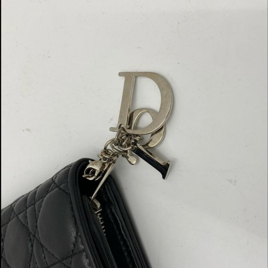Dior 手提包 黑銀-7