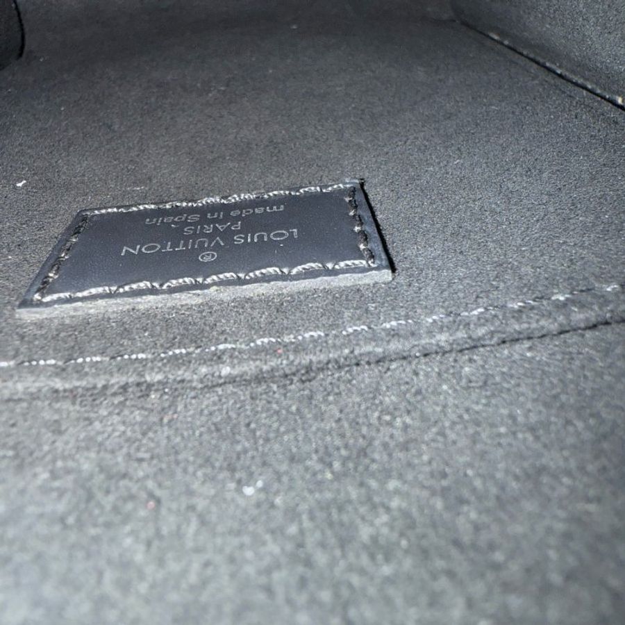 LV 路易威登 黑色 水波纹 牛皮 mini 琴譜包-8