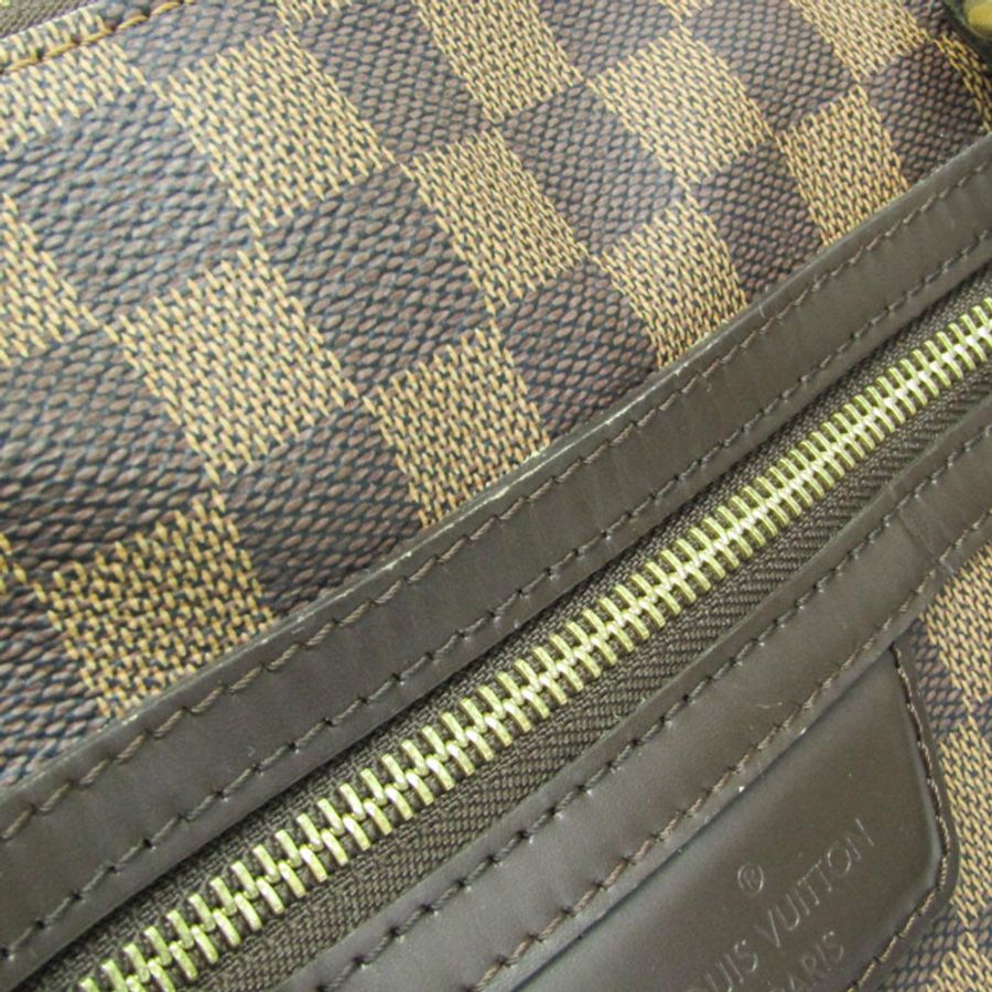 路易威登 Damier Evora MM N41131 女士手提包/單肩包 棕色,Ebene-9