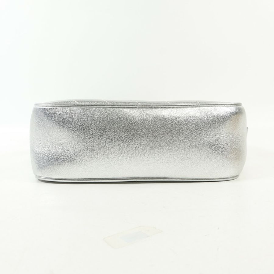 GUCCI 牛皮皮革Shoulder Bag銀扣肩背袋-3