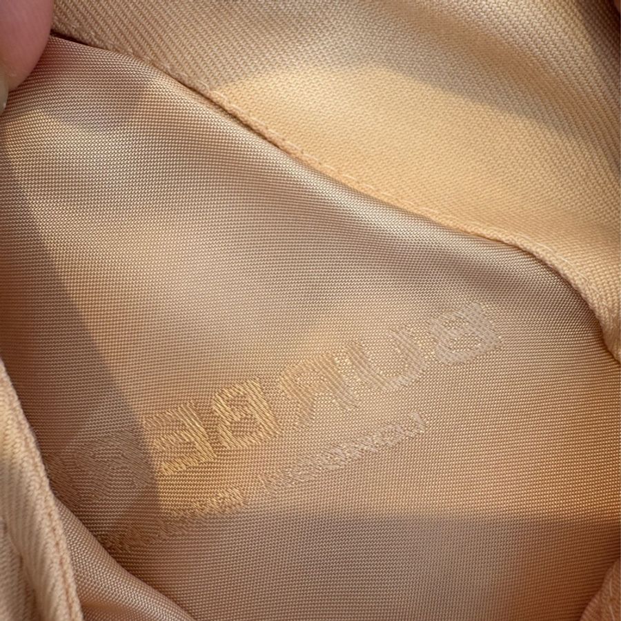 Burberry 粉橘色TB短褲-13