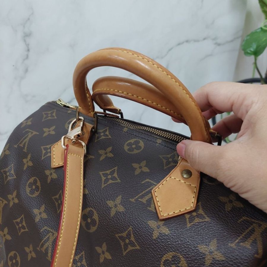 LV SPEEDY 30  M41526   🎀現品實拍🎀 波士頓包~二手品-25