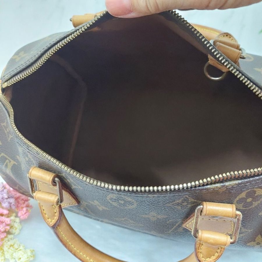 LV SPEEDY 30  M41526   🎀現品實拍🎀 波士頓包~二手品-47