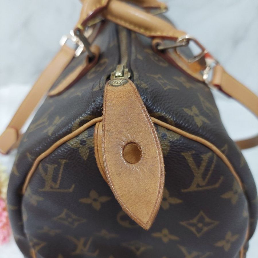 LV SPEEDY 30  M41526   🎀現品實拍🎀 波士頓包~二手品-48
