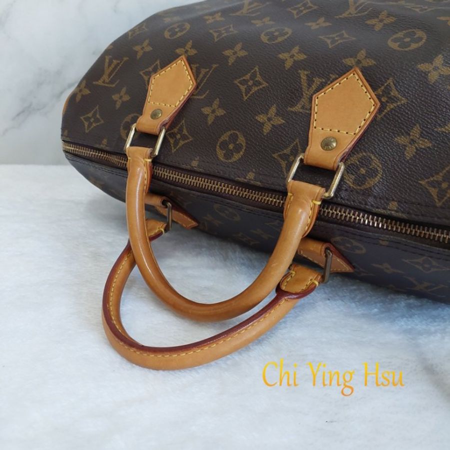 LV SPEEDY 30  M41526   🎀現品實拍🎀 波士頓包~二手品-56