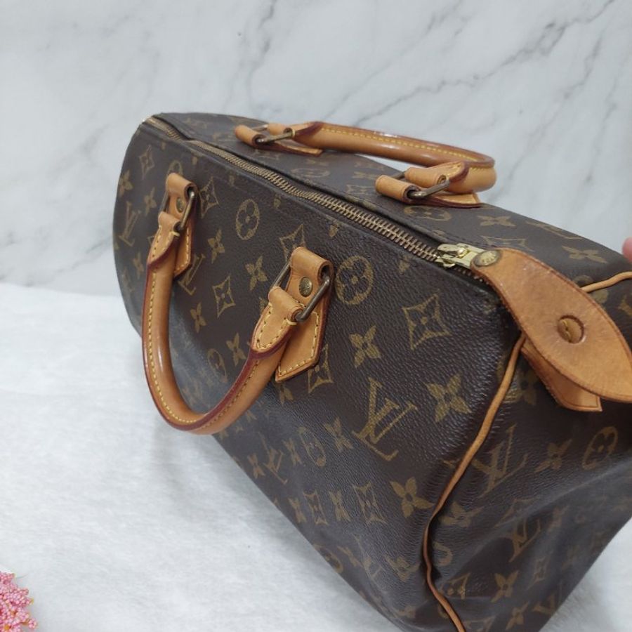 LV SPEEDY 30  M41526   🎀現品實拍🎀 波士頓包~二手品-93