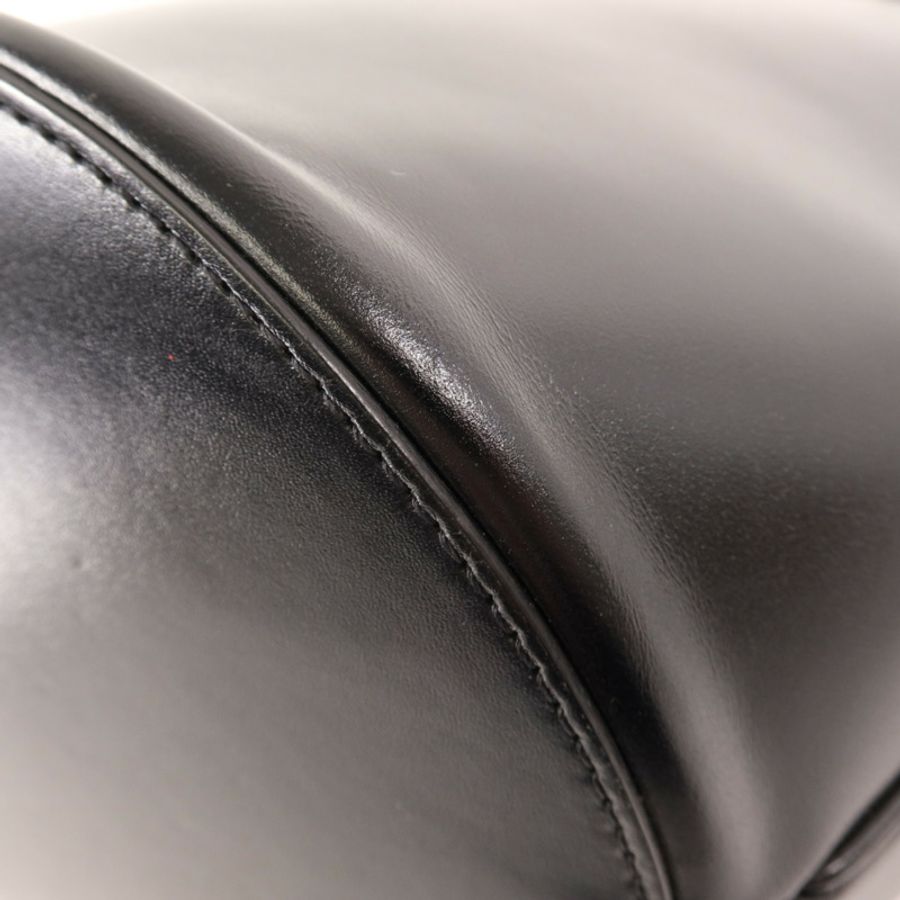 CELINE 牛皮皮革Bucket Bag金扣肩背袋-5