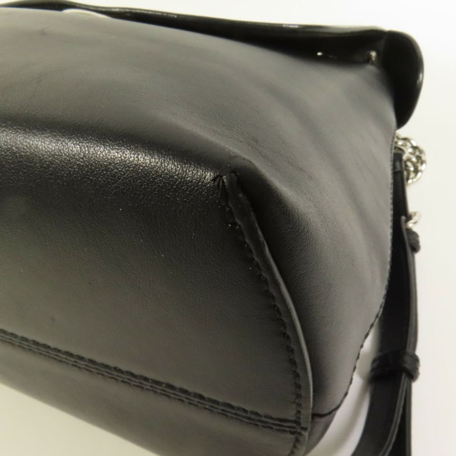 FENDI 牛皮皮革Back to School銀扣背包手挽袋兩用-11