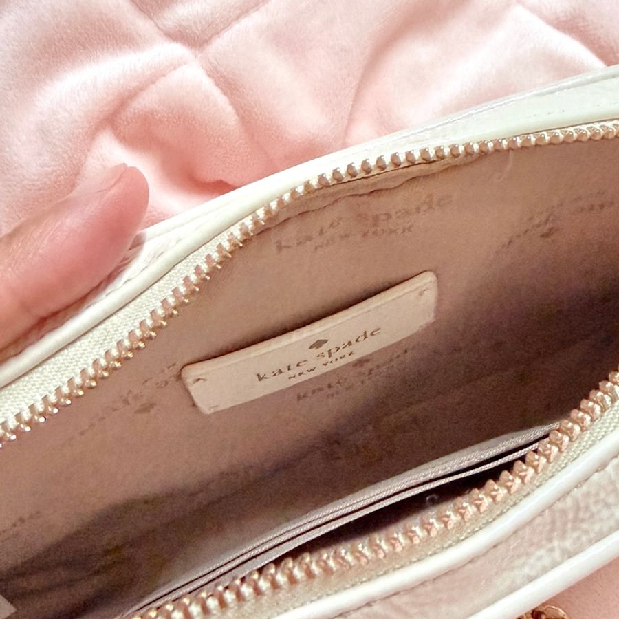 Kate spade♠️ 包包禮盒✨漆皮鏈帶包✨情人節禮物✨小香風✨包包兩件組禮盒✨超美-3