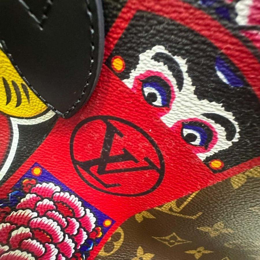 【美收精品】LV 日本藝妓聯名 neverfull 4-481-15