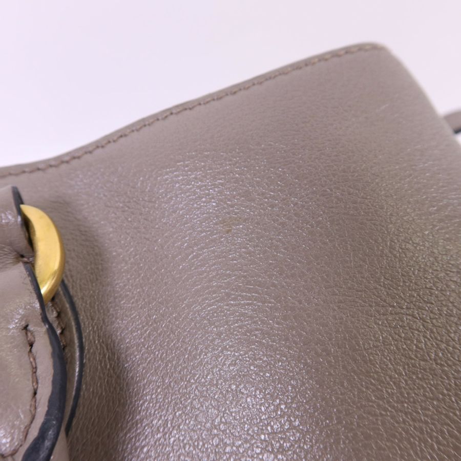 PRADA 牛皮皮革2 Way Shoulder Bag金扣手挽肩背兩用袋-19