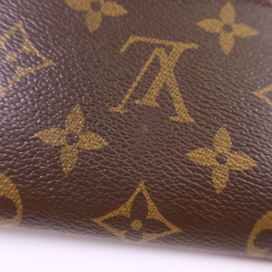 LOUIS VUITTON Monogram/Epi Marie-Lou Long Trifold Wallet銀扣長錢包-15