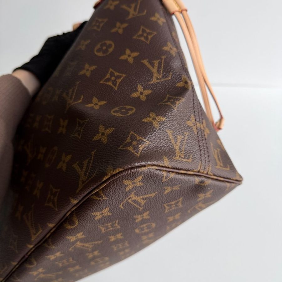 閒置新✨ 全配有購證🙌🏻 Louis Vuitton 路易威登 Neverfull MM 老花托特包-8