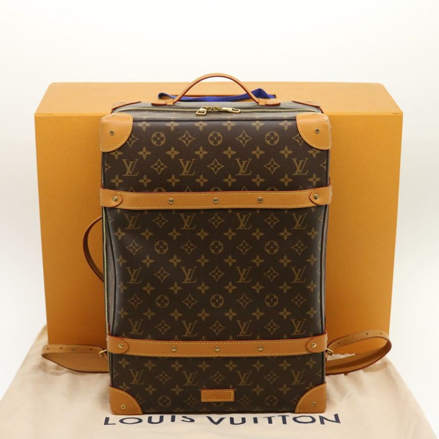 【日本直送】路易威登 Monogram Soft Trunk 背包 MM Trunk M44749 LV Auth 29610SM-11